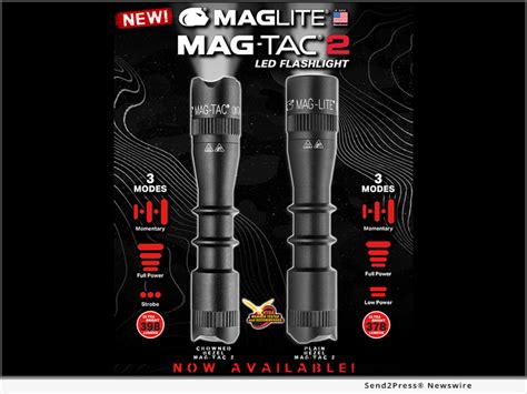 Maglite Releases New Tactical Led Flashlight The Mag Tac 2