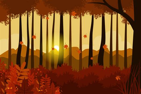 Vector Design Of Autumn Illustration Graphic By Sabavector · Creative