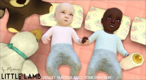 Little Lamb Skin Diy Baby Sims 4 Skins