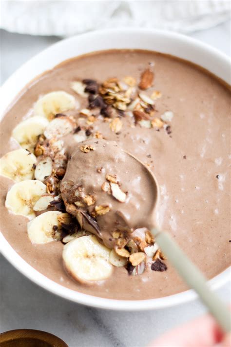 Mocha Almond Smoothie Bowl Our Balanced Bowl