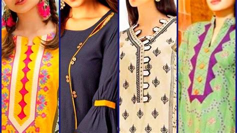 Latest And Simple Kameez Neck Designs For Ladies Gents 2023 Images
