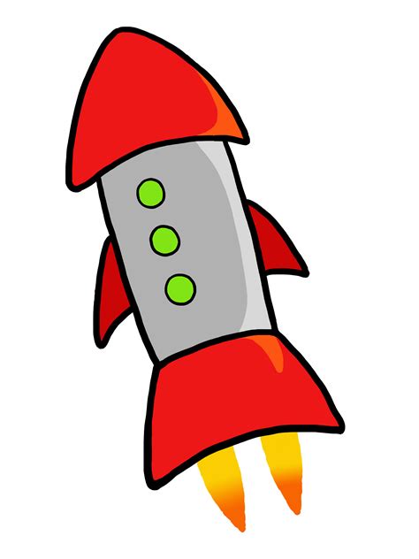 Rocket Cartoon Png Clipart Best