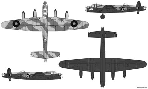 Avro Lancaster B Mki 3 Free Plans And Blueprints