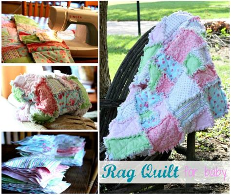 How To Make Baby Rag Blanket Video The Whoot Baby Rag Quilts Rag