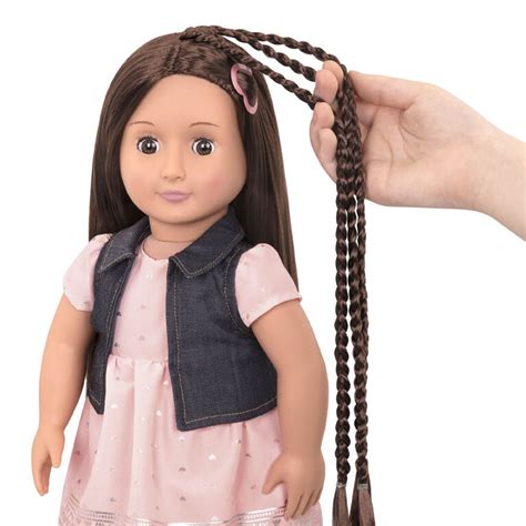 our generation kaelyn from hair to there 18 inch hair play doll toys r us canada