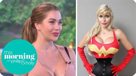 This Morning Meets Woman Who Had Six Ribs Removed To Look Like Wonder Woman