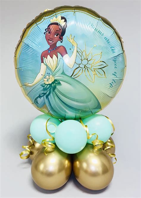 Tiana Disney Princess Inflated Balloon Table Centrepiece