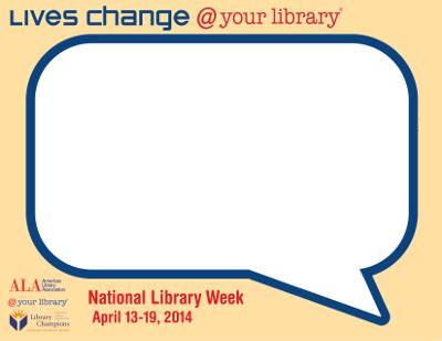 National Library Week | Library week, Library programs, Library