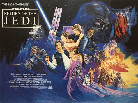 Star Wars Episode Vi Return Of The Jedi Limelight Movie Art