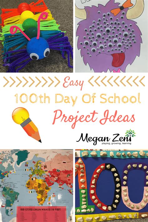 Easy 100th Day Of School Project Ideas