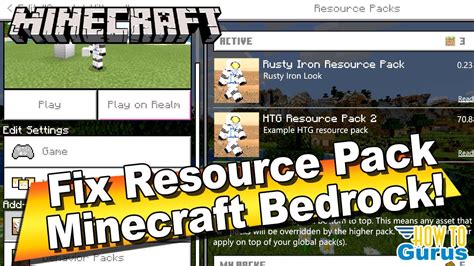 Maybe you would like to learn more about one of these? How to Fix Problems with a Minecraft Bedrock Custom ...
