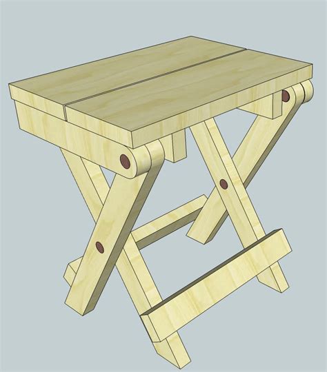 Wood Woodworking Folding Table Plans How To Build An Easy Diy