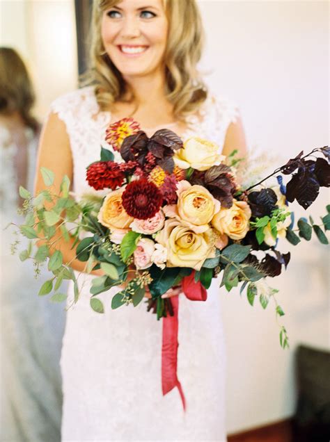 Fall Bridal Bouquet Wedding Party Ideas Layer Cake
