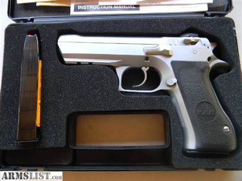 Armslist For Sale Jericho 941 Chrome Baby Eagle 40 Sandw Rail