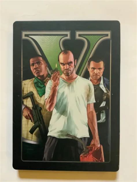 Grand Theft Auto 5 Gta V Special Collectors Edition Steelbook With Map