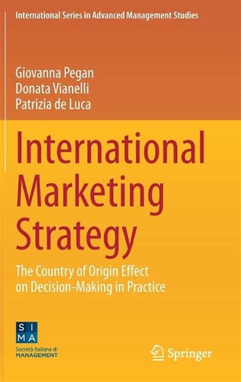 International Marketing Strategy By Giovanna Pegan Hardcover Book Free