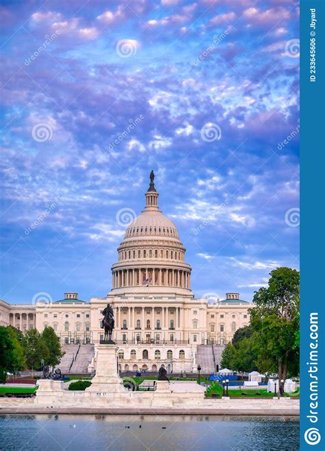 The United States Capitol In Washington Dc Stock Photo Image Of