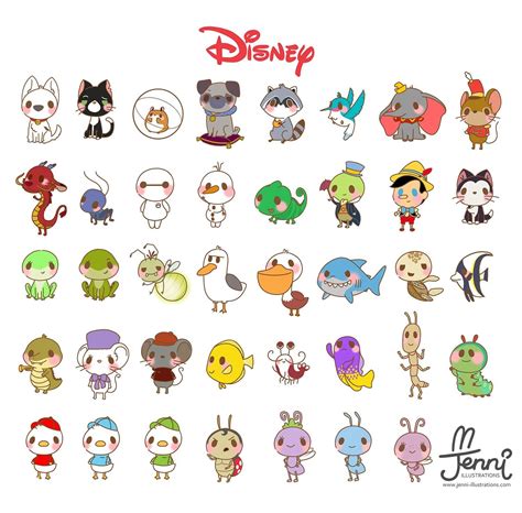 Pin De Mirjanica En Chibi Dibujos Lindos De Disney Kawaii Disney