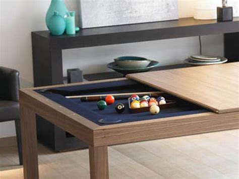 Pool dining table ebay uk sale north west room for cape town cloth. Dining and Coffee Tables with Built-in Games - Practical ...