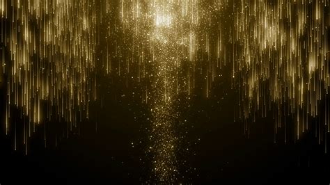 Particles Gold Glitter Awards Dust Abstract Stock Motion Graphics Sbv