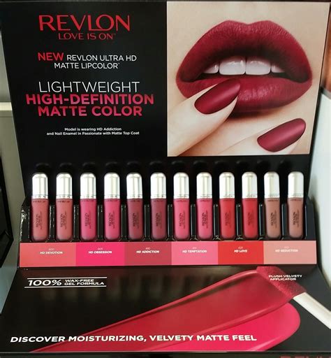 Revlon Ultra HD Matte Lipcolor FREE SHIP Beauty Products Drugstore