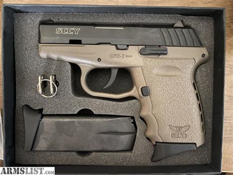 Armslist For Sale Sccy 9mm