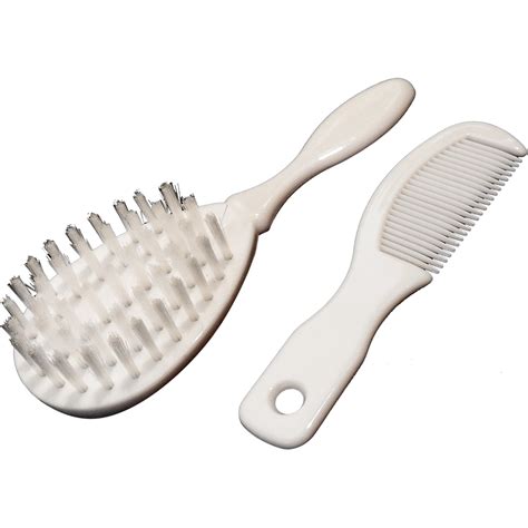 Carelax's baby hair brush kit is a special gift for newborn & toddler to add to your baby shower gift registry. Sure Baby Childrens Infant First Steps Hair Brush and Comb ...