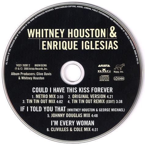 Enrique Iglesias Could I Have This Kiss Forever - THE CRACK FACTORY: Whitney_Houston_And_Enrique_Iglesias-Could_I_Have
