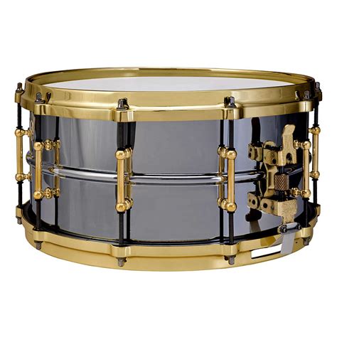 Ludwig Black Beauty 14 X 65 With Brass Hardware Snare Drum