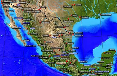 Lonely planet photos and videos. The Map of Mexico