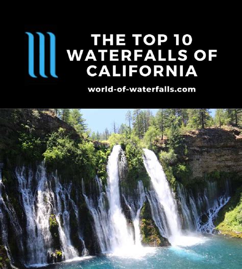 Top 10 Best Waterfalls In California And How To Visit Them World Of
