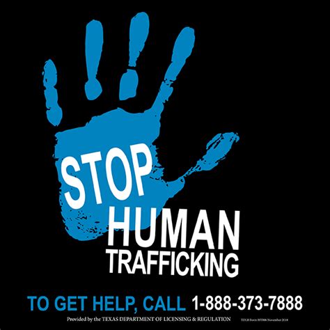 Tdlr Combats Human Trafficking