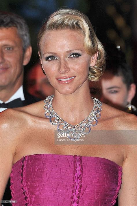 Princess Charlene Of Monaco Attends The 63rd Red Cross Ball At The Princess Charlene