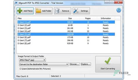 Deciding on the best jpg to pdf converter should no longer be a cumbersome process once you are done here. Mgosoft PDF To JPEG Converter 12.1.8 Free Download - FileCR