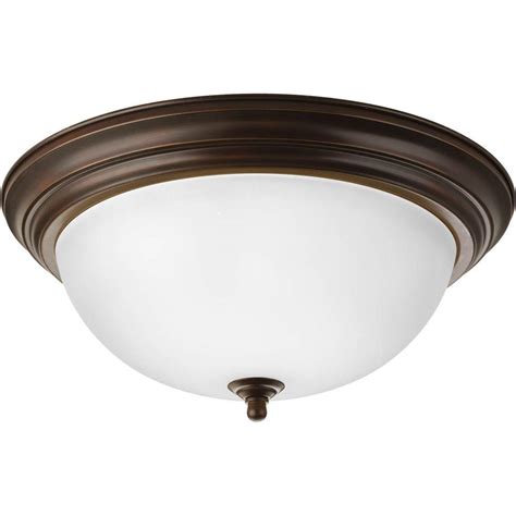 Get free shipping on qualified picture lights or buy online pick up in store today in the lighting department. Progress Lighting 3-Light Antique Bronze Flushmount with ...