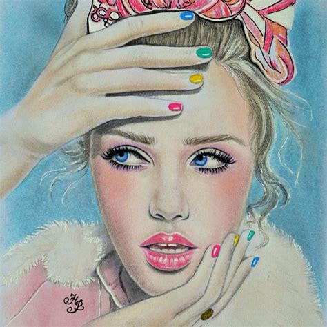 Pin By Natalia Vasilyeva On My Art Fashion Art Illustration Color