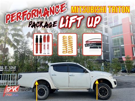 Performance Lift Up Combo Package PNK Shock Absorber Toyota Hilux Ford