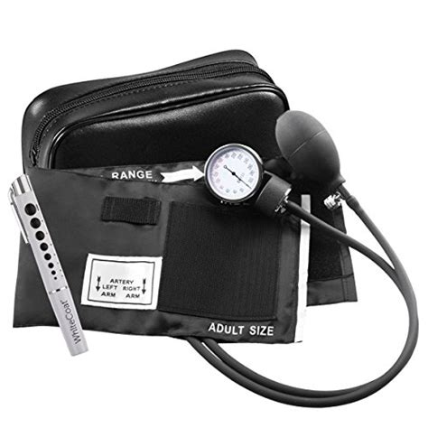 White Coat Deluxe Aneroid Sphygmomanometer Professional Blood Pressure