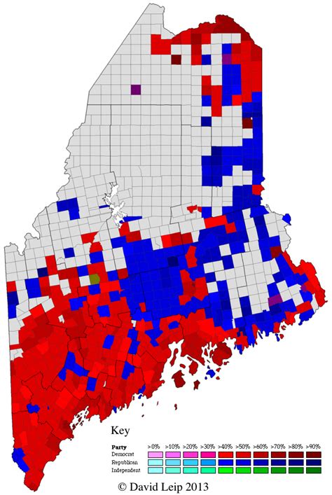 Maine House Districts Map
