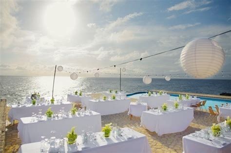 When decorating for wedding receptions (especially your own). 20 AMAZING BEACH WEDDING IDEAS...... - Godfather Style