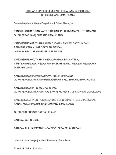 Majlis persaraan guru besar created using powtoon free sign up at www.powtoon.com/youtube/ create animated videos and animated presentations for free. Ucapan Ydp Pibg Sempena Persaraan Guru Besar