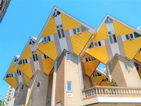 Cube Houses Architecture Rotterdam Pages