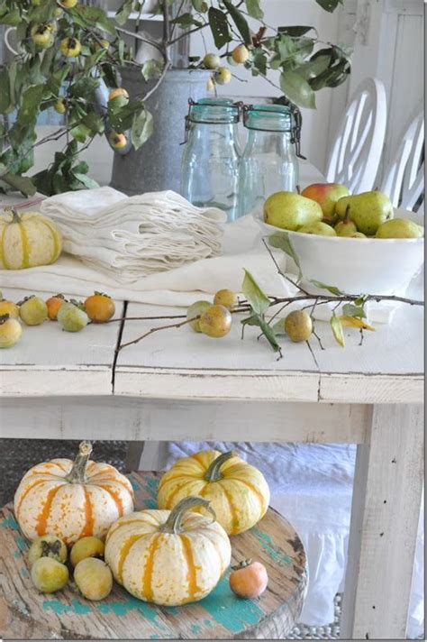 Thanksgiving Table Farmhouse Pumpkins Becky Cunningham Home