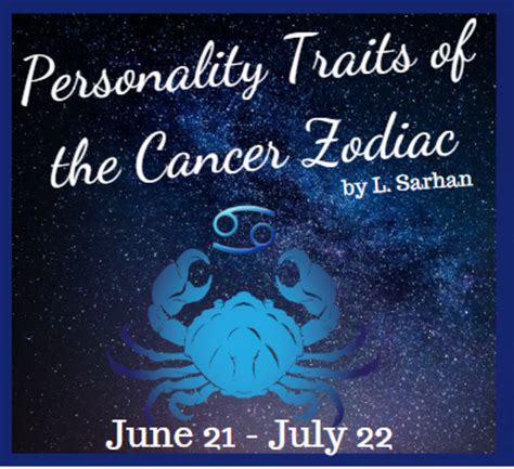 Personality Traits Of The Cancer Zodiac Sign Hubpages