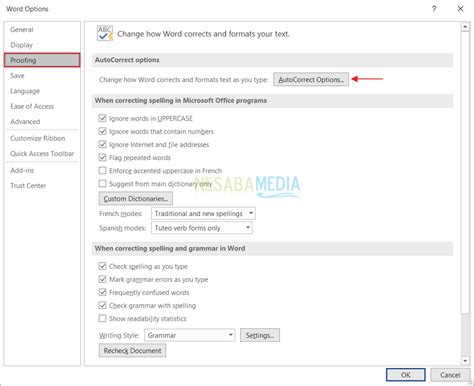 Cara Mematikan Auto Correct Di Word Unbrick Id