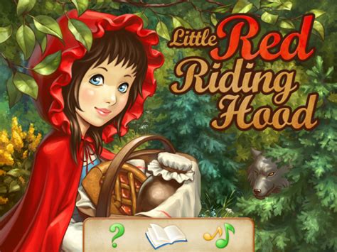 Then little red riding hood's father carried her home and they lived happily ever after. Little Red Riding Hood Interactive Storybook for iPad ...