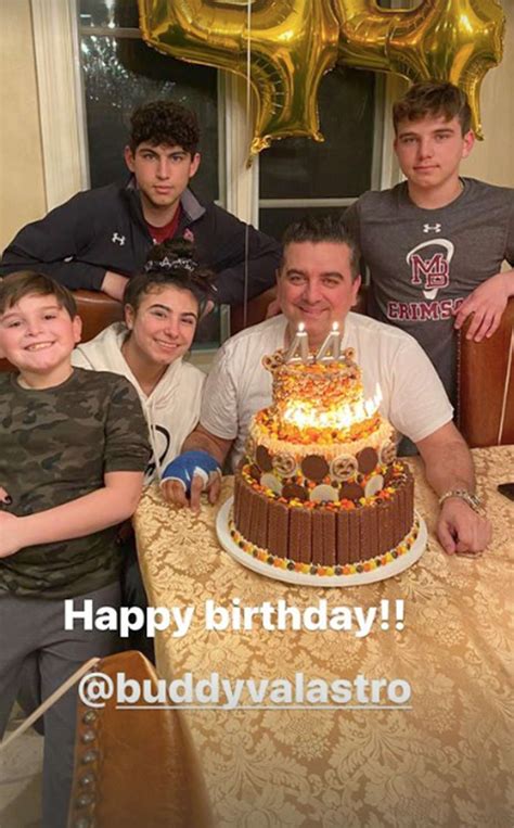 buddy valastro celebrates 44th birthday with cake made by wife lisa