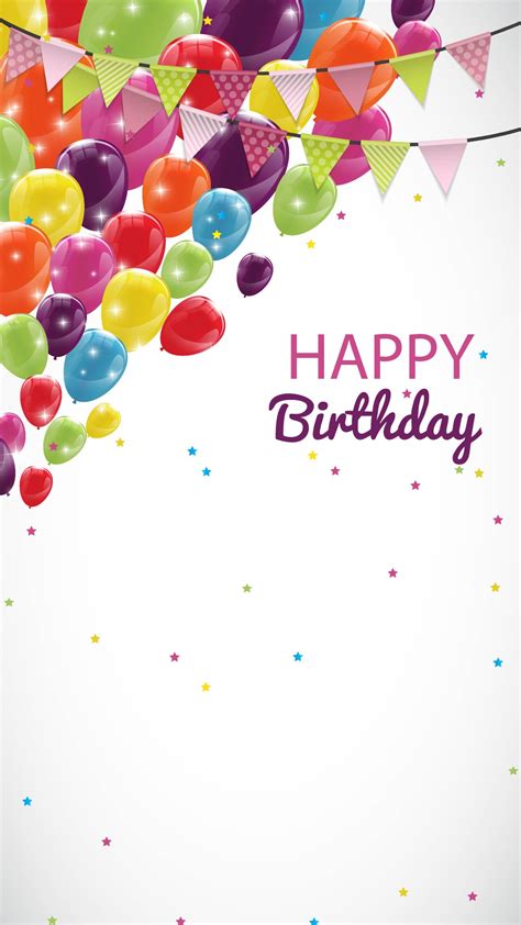Maybe you would like to learn more about one of these? Colored Balloons Birthday Card H5 Background Material ...