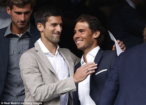 According to marca, djokovic will not join rafael nadal and the rest of the stars at madrid; Rafael Nadal and Novak Djokovic take time out from the ...
