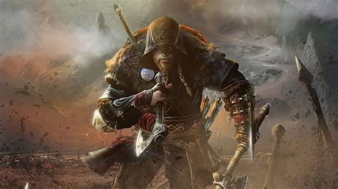 Eivor Assassins Creed Valhalla Viking Raider Games Hd Wallpaper